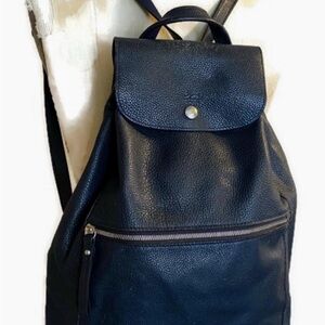 Longchamp leather backpack Bag